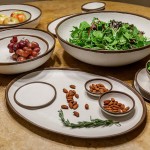 GET B-350-CRM Pottery Market 10 Qt. Glazed Cream Melamine Bowl with Brown Trim - 3/Case GET B-350-CRM Pottery Market 10 Qt. Glazed Cream Melamine Bowl with Brown Trim - 3/Case