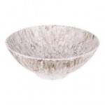 Elite Global Solutions Hermosa 67 oz. Gray Marble Embossed Melamine Bowl - 6/Case Elite Global Solutions Hermosa 67 oz. Gray Marble Embossed Melamine Bowl - 6/Case