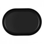 Cal-Mil Oslo 30 oz. Black Round Melamine Bowl Cal-Mil Oslo 30 oz. Black Round Melamine Bowl
