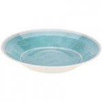 Carlisle 6400515 Grove 17 oz. Aqua Small Melamine Bowl - 12/Case
