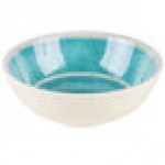 Carlisle 6400515 Grove 17 oz. Aqua Small Melamine Bowl - 12/Case