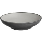Acopa Apollo 16 oz. Matte Gray and Black Melamine Bowl - 12/Pack Acopa Apollo 16 oz. Matte Gray and Black Melamine Bowl - 12/Pack