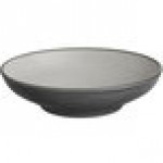 Acopa Apollo 16 oz. Matte Gray and Black Melamine Bowl - 12/Pack Acopa Apollo 16 oz. Matte Gray and Black Melamine Bowl - 12/Pack