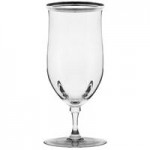 10 Strawberry Street Windsor 5.5 oz. Gold Band Champagne Flute - 4/Pack
