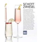 Schott Zwiesel Taste 9.6 oz. Flute Glass by Zwiesel Fortessa Tableware Solutions - 6/Case