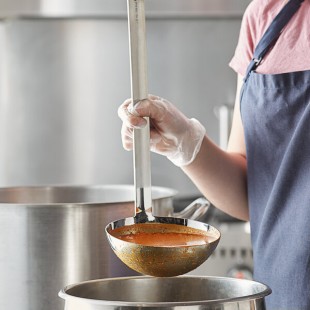 Vollrath 4982410 Jacob's Pride® 24 oz. One-Piece Stainless Steel Ladle Vollrath 4982410 Jacob's Pride® 24 oz. One-Piece Stainless Steel Ladle