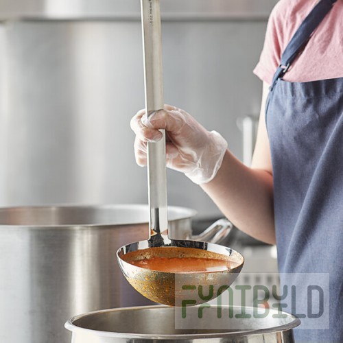 Vollrath 4982410 Jacob's Pride® 24 oz. One-Piece Stainless Steel Ladle