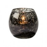 Hollowick 5119SC Small Satin Crystal Glass Bubble Tealight Lamp Hollowick 5119SC Small Satin Crystal Glass Bubble Tealight Lamp