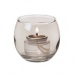 Hollowick 5119SC Small Satin Crystal Glass Bubble Tealight Lamp Hollowick 5119SC Small Satin Crystal Glass Bubble Tealight Lamp