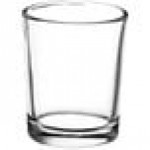 Acopa 2 oz. Clear Round Glass Votive / Tealight Holder - 12/Case Acopa 2 oz. Clear Round Glass Votive / Tealight Holder - 12/Case