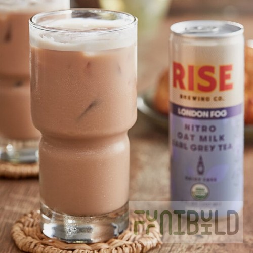 Rise Brewing Co. Organic London Fog Nitro Oat Milk Latte 7 fl. oz. - 12/Case