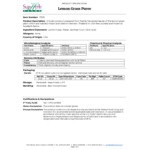 SupHerb Farms Lemon Grass Puree 1.75 lb. - 2/Case