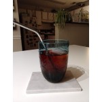 Torani Sugar-Free Black Cherry Flavoring / Fruit Syrup 750 mL Glass Bottle