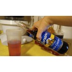 Torani Sugar-Free Black Cherry Flavoring / Fruit Syrup 750 mL Glass Bottle