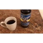 Torani Sugar-Free Black Cherry Flavoring / Fruit Syrup 750 mL Glass Bottle