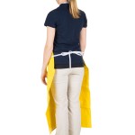 San Jamar 615NBA-Y Yellow 25 Mil Neo-Flex Dishwasher Apron - 43