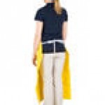 San Jamar 615NBA-Y Yellow 25 Mil Neo-Flex Dishwasher Apron - 43