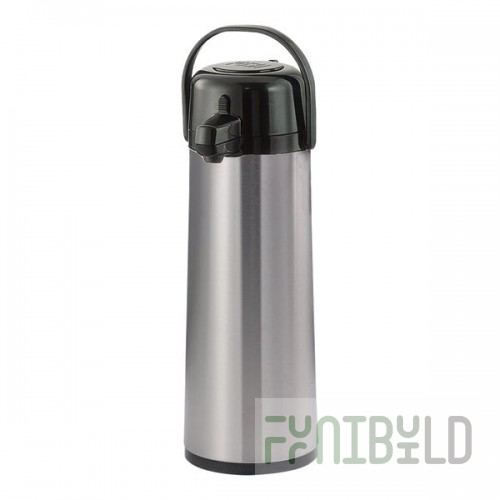 Service Ideas Eco-Air® 3 Liter Glass Lined Airpot with Push Button ECA30S