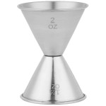 American Metalcraft J266 1.5 oz. & 2 oz. Stainless Steel Jigger