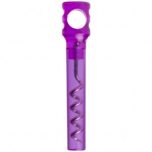 Franmara Translucent Purple Customizable Plastic Pocket Corkscrew 3008-51