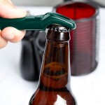 Franmara 3010-12 Traveler's Dark Green Customizable Plastic Corkscrew and Bottle Opener
