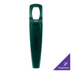 Franmara 3010-12 Traveler's Dark Green Customizable Plastic Corkscrew and Bottle Opener