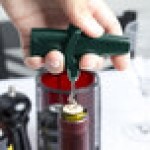 Franmara 3010-12 Traveler's Dark Green Customizable Plastic Corkscrew and Bottle Opener