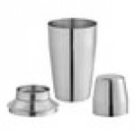 TableCraft 376 3-Piece Stainless Steel 16 oz. Bar Shaker Set