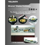 Vollrath 49425 Miramar® Display Cookware 12 Vollrath 49425 Miramar® Display Cookware 12