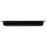 Vollrath 9052420 Super Pan® 1/2 Size Long Black High Heat Plastic Food Pan - 2 1/2 Vollrath 9052420 Super Pan® 1/2 Size Long Black High Heat Plastic Food Pan - 2 1/2
