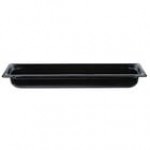 Vollrath 9052420 Super Pan® 1/2 Size Long Black High Heat Plastic Food Pan - 2 1/2 Vollrath 9052420 Super Pan® 1/2 Size Long Black High Heat Plastic Food Pan - 2 1/2