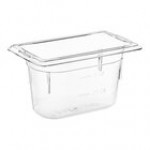Vollrath 8094410 Super Pan® 1/9 Size Clear Polycarbonate Food Pan - 4