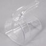 Rubbermaid® FG9G5800WHT ProSave 12.6 Gallon / 200 Cup White Shelf Ingredient Storage Bin with Sliding Lid & Scoop