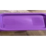 Vigor 6 and 8 Qt. Purple Allergen-Free Square Polypropylene Food Storage Container Lid Vigor 6 and 8 Qt. Purple Allergen-Free Square Polypropylene Food Storage Container Lid