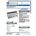 Beverage-Air SPED72HC-18-6 Elite Series 72 Beverage-Air SPED72HC-18-6 Elite Series 72