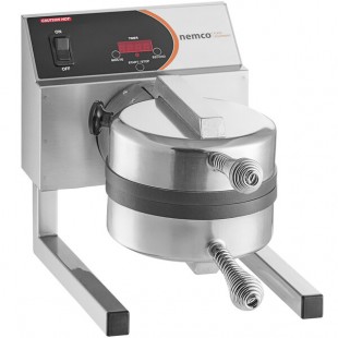 Nemco 7020A-1S208 SilverStone Non-Stick Belgian Waffle Maker with Fixed Grids - 208V Nemco 7020A-1S208 SilverStone Non-Stick Belgian Waffle Maker with Fixed Grids - 208V