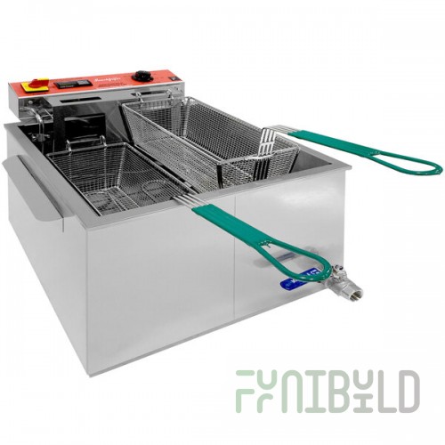 Paragon 9180 ParaFryer 55 lb. Digital Snack Fryer - 240V, 5500W