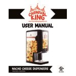 Carnival King CD450 Stainless Steel Dual Peristaltic Cheese Sauce and Chili Dispenser - 120V, 450W