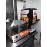 Carnival King CD450 Stainless Steel Dual Peristaltic Cheese Sauce and Chili Dispenser - 120V, 450W