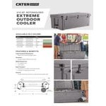CaterGator CG200SPB Beige 210 Qt. Rotomolded Outdoor Cooler / Ice Chest CaterGator CG200SPB Beige 210 Qt. Rotomolded Outdoor Cooler / Ice Chest