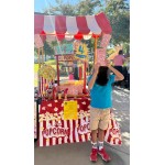 Carnival King PM30R Royalty Series 8 oz. Red Commercial Popcorn Machine / Popper - 120V, 1320W