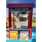 Carnival King PM30R Royalty Series 8 oz. Red Commercial Popcorn Machine / Popper - 120V, 1320W