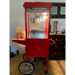 Carnival King PM30R Royalty Series 8 oz. Red Commercial Popcorn Machine / Popper - 120V, 1320W
