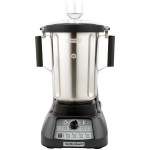 Hamilton Beach HBF1100SR Expeditor 1 Gallon Variable Speed Food Blender with Stainless Steel Container - 120V