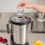 Hamilton Beach HBF1100SR Expeditor 1 Gallon Variable Speed Food Blender with Stainless Steel Container - 120V