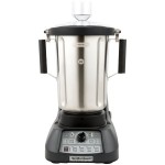 Hamilton Beach HBF1100SR Expeditor 1 Gallon Variable Speed Food Blender with Stainless Steel Container - 120V