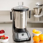 Hamilton Beach HBF1100SR Expeditor 1 Gallon Variable Speed Food Blender with Stainless Steel Container - 120V
