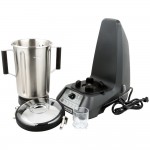 Hamilton Beach HBF1100SR Expeditor 1 Gallon Variable Speed Food Blender with Stainless Steel Container - 120V