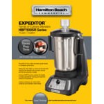 Hamilton Beach HBF1100SR Expeditor 1 Gallon Variable Speed Food Blender with Stainless Steel Container - 120V
