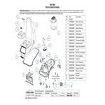 Hamilton Beach HBF1100SR Expeditor 1 Gallon Variable Speed Food Blender with Stainless Steel Container - 120V
